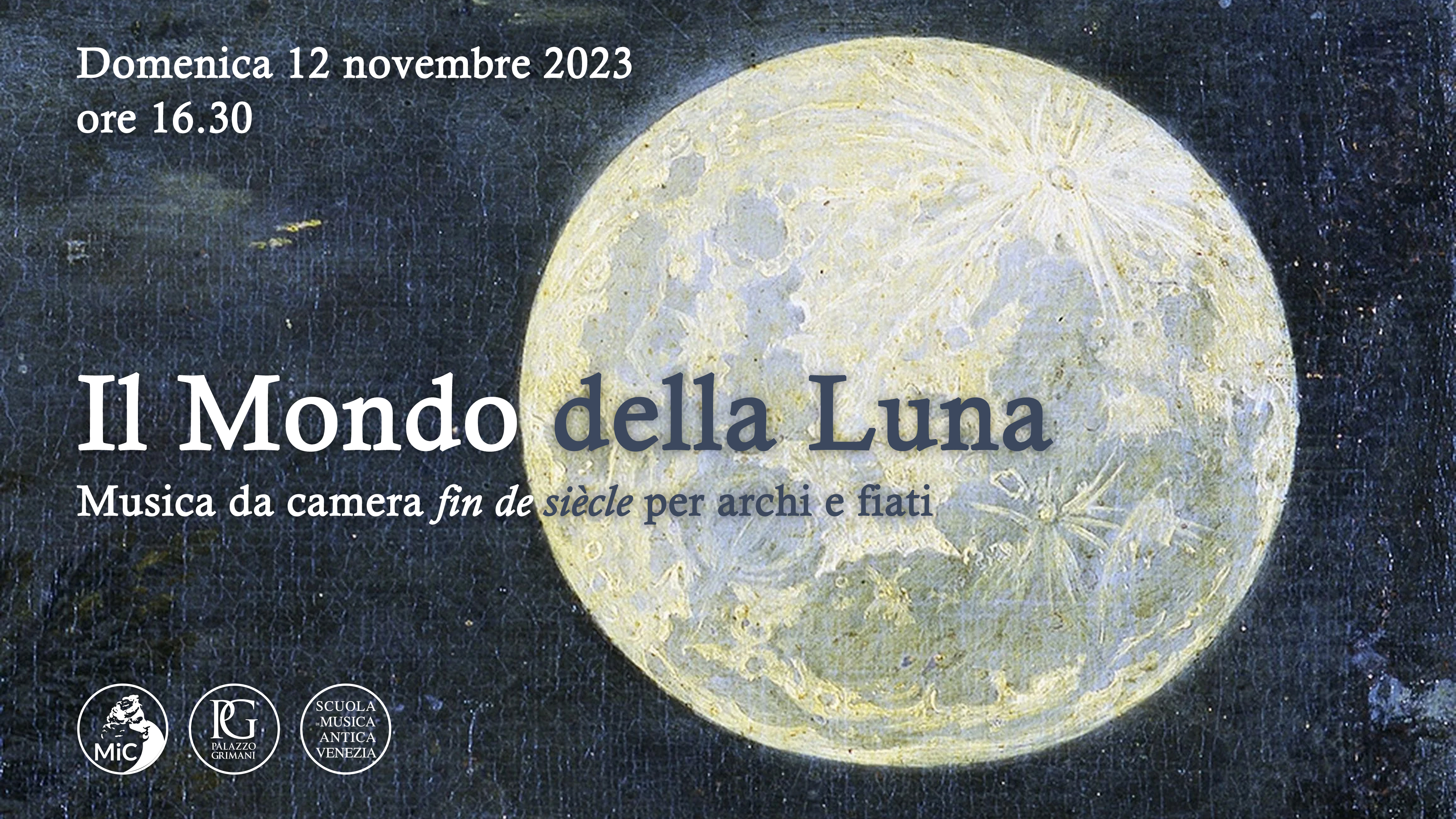 Il Mondo della Luna Musica da camera fin de siècle per archi e fiati | Concerto al Museo di Palazzo Grimani
